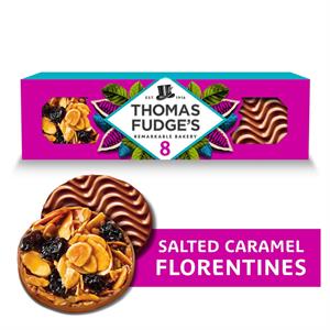 Thomas Fudge's Salted Caramel Florentines x8